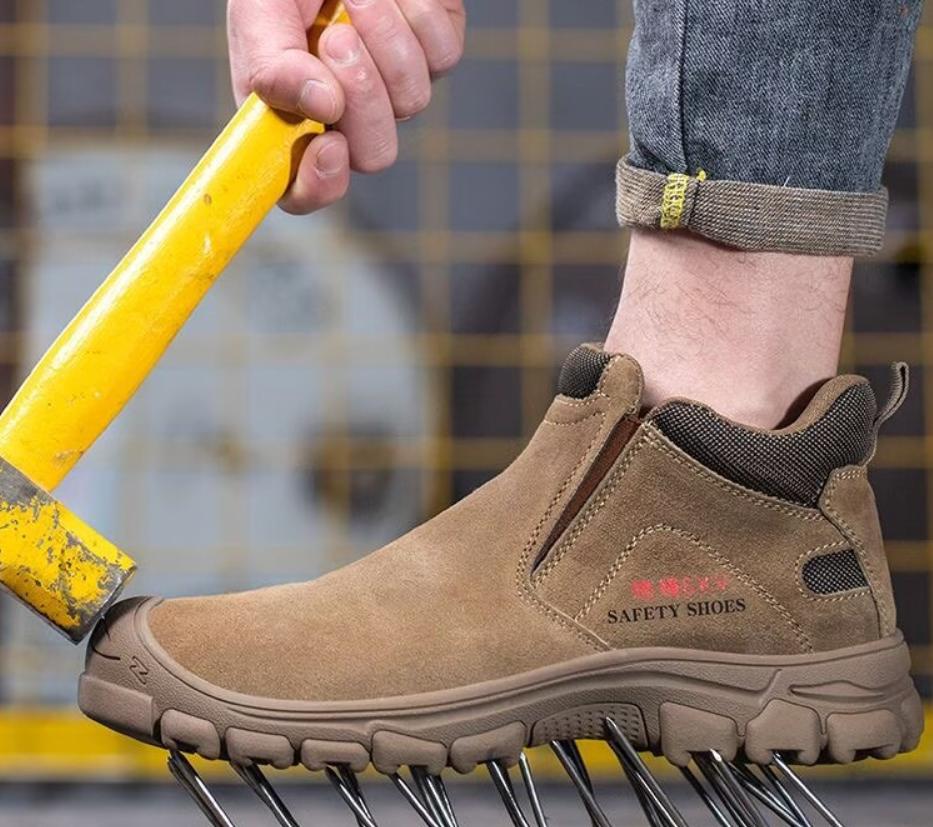 New Arrival Insulation Men Work Boots Puncture-Proof Safety Shoes Steel Toe Welder Protective Shoes Indestructible Shoes