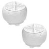 Portable Household Fruit and Vegetable Cleaning Gadget Electric Small Dishwasher Electric Cleaner ABS Texture for Plate