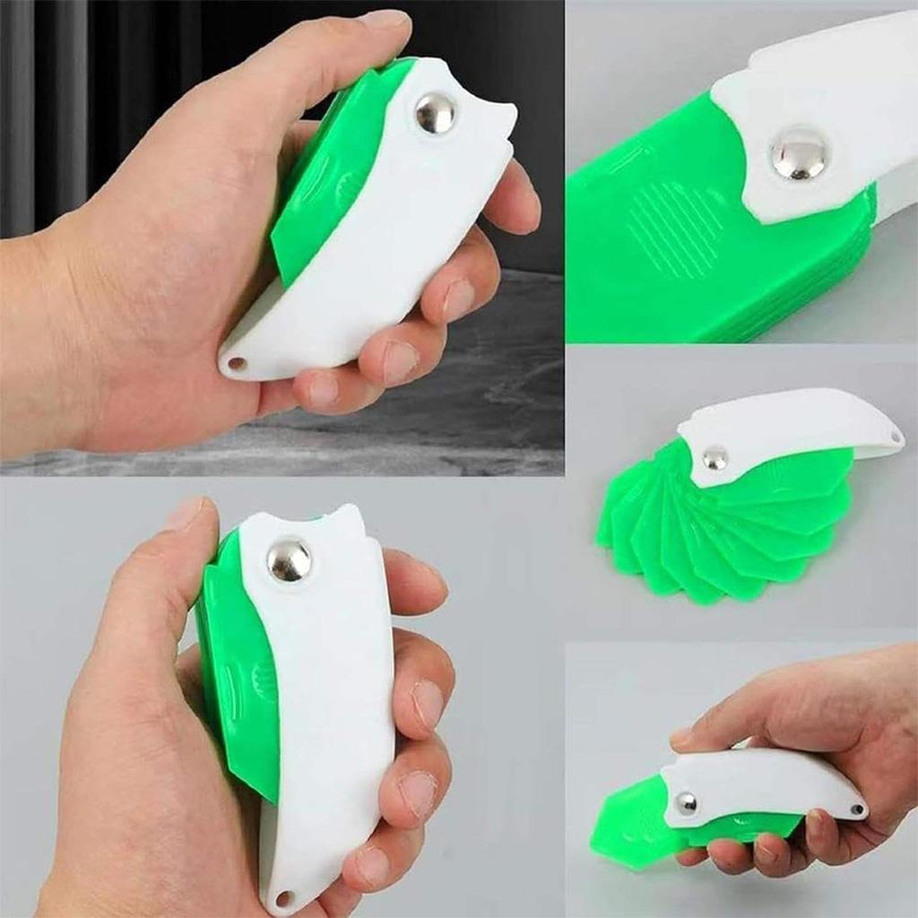 Seam Tool 9in1 Multipurpose Ergonomic Grout Removal for Home Bathroom Kitchen Window Floor Tile Shower DIY and More