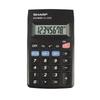 SHARP CALCULATOR HANDHELD BLISTER EL233SBBK