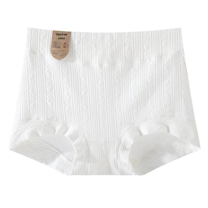 High Waist Antibacterial Cotton Boxer Shorts - Women's and Baby Safety Underwear