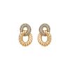 Earrings - LUXENTER - Africa Moda - 18k Gold Plated - Brilliant Zircon - Woman