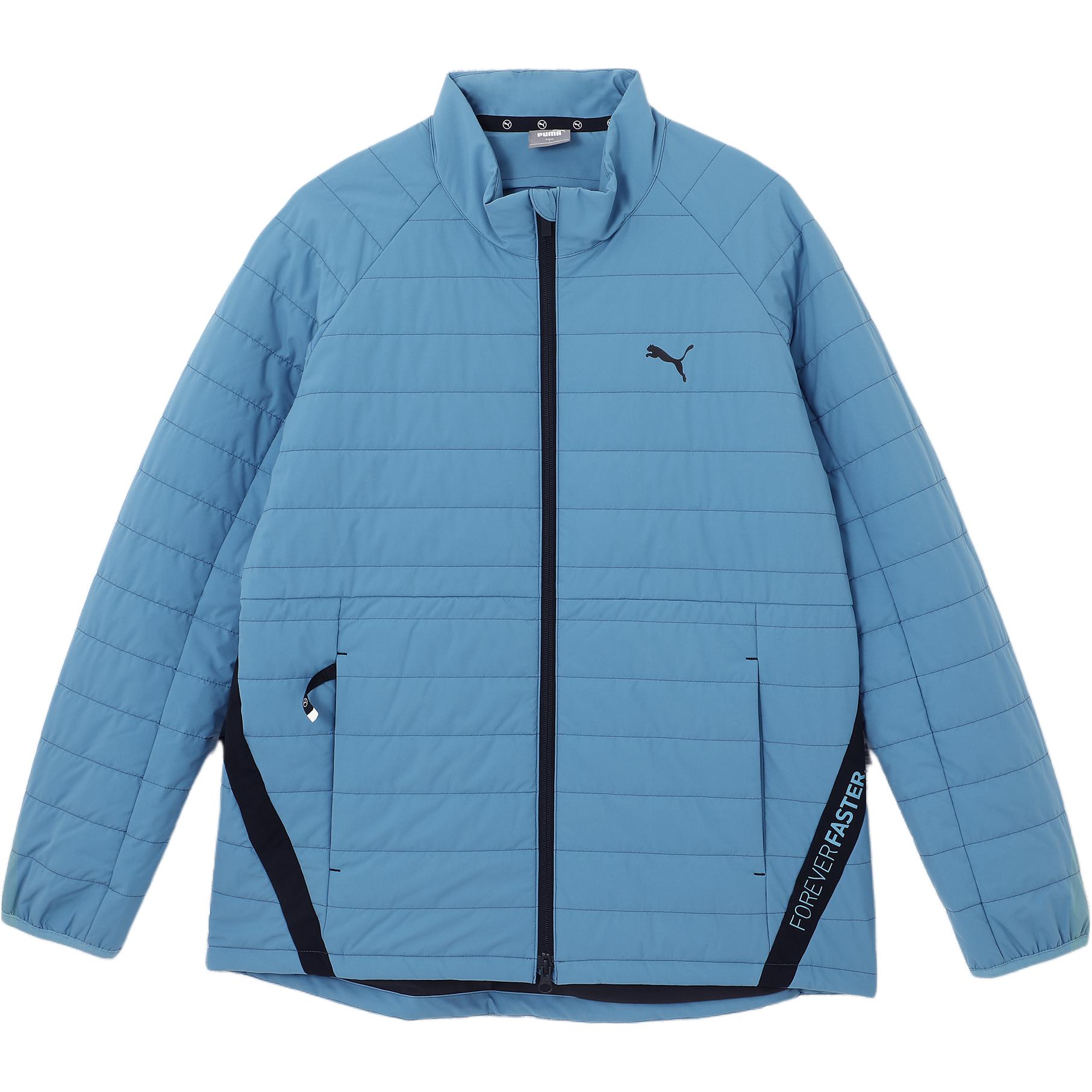 

Puma Casual Sports Warm Cotton Jacket Men Jacket Horizon-Blue 630364-02 L