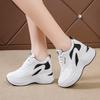 Fashion 2025 New Outdoor Lace Up Women's Vulcanize Shoes Mixed Colors Increased Internal Women Sneakers Versatile Ladies Casual Shoes