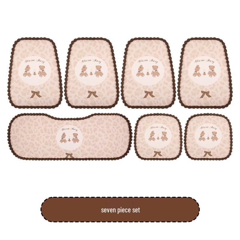 Entzückendes Bären-Autositzkissen für BMW X1/X2/X3/325LI/I3 - Für alle Jahreszeiten