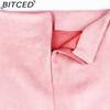 BITCED Women's Fashion Casual Solid Color Print Summer Spring Skirt