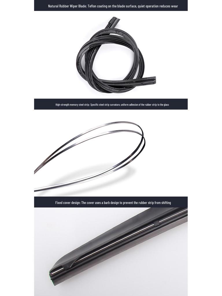 Changan Suzuki Tianyu SX4 09-16 Front Wiper: Original Fit Rubber Strip