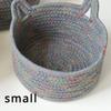Desktop Storage Sets Cat Ear Organizer Cosmetic Snacks Sundry Keys Woven Storage Basket