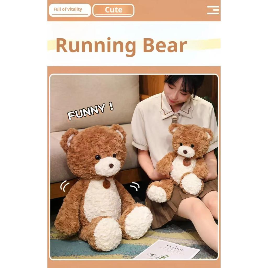 30cm Teddy Bear Doll Simulation Plush Toy Handmade Doll Cartoon Anime Cute Pillow Cushion Home Decoration Children's Birt
