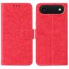 For iPhone 17 Air Case Lace Flowers PU Leather Flip Wallet Phone Cover