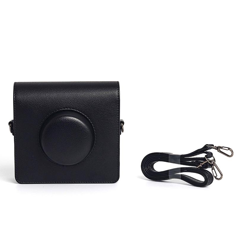 For Instax Wide Evo Camera Retro Camera Bag Protective Case Pu Leather Cover With Shoulder Strap Storage Protective Bag