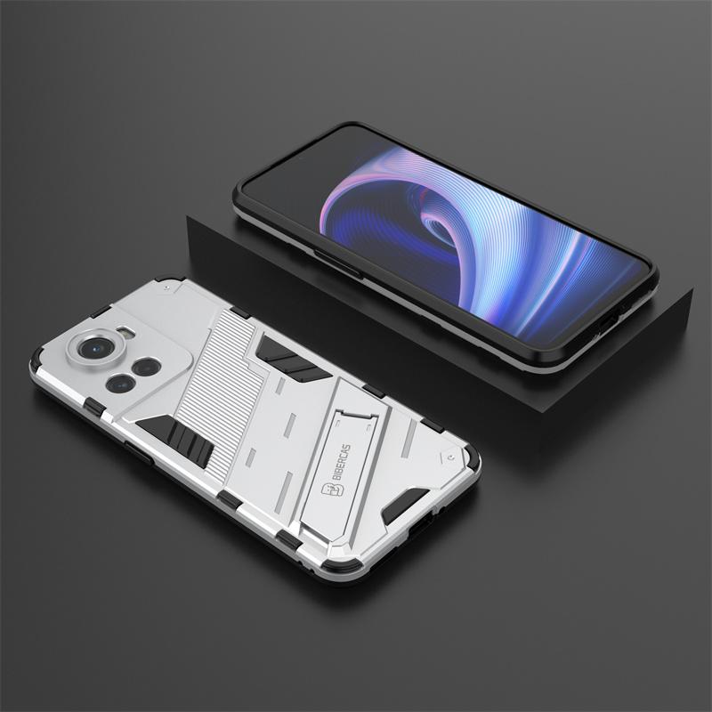 For OnePlus Ace 5G Case Car Magnet Shockproof Armor Protective Back Cover For One Plus 10R 10 R 5G Stand Holder Phone Cases