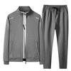 Hyjkl Tracksuit Plus Solid Running Men's Set, Size, Color, Sportswear, Breathable, Moisture-Wicking, Quick-Drying, Wear, Casual, Stylish, Spring,