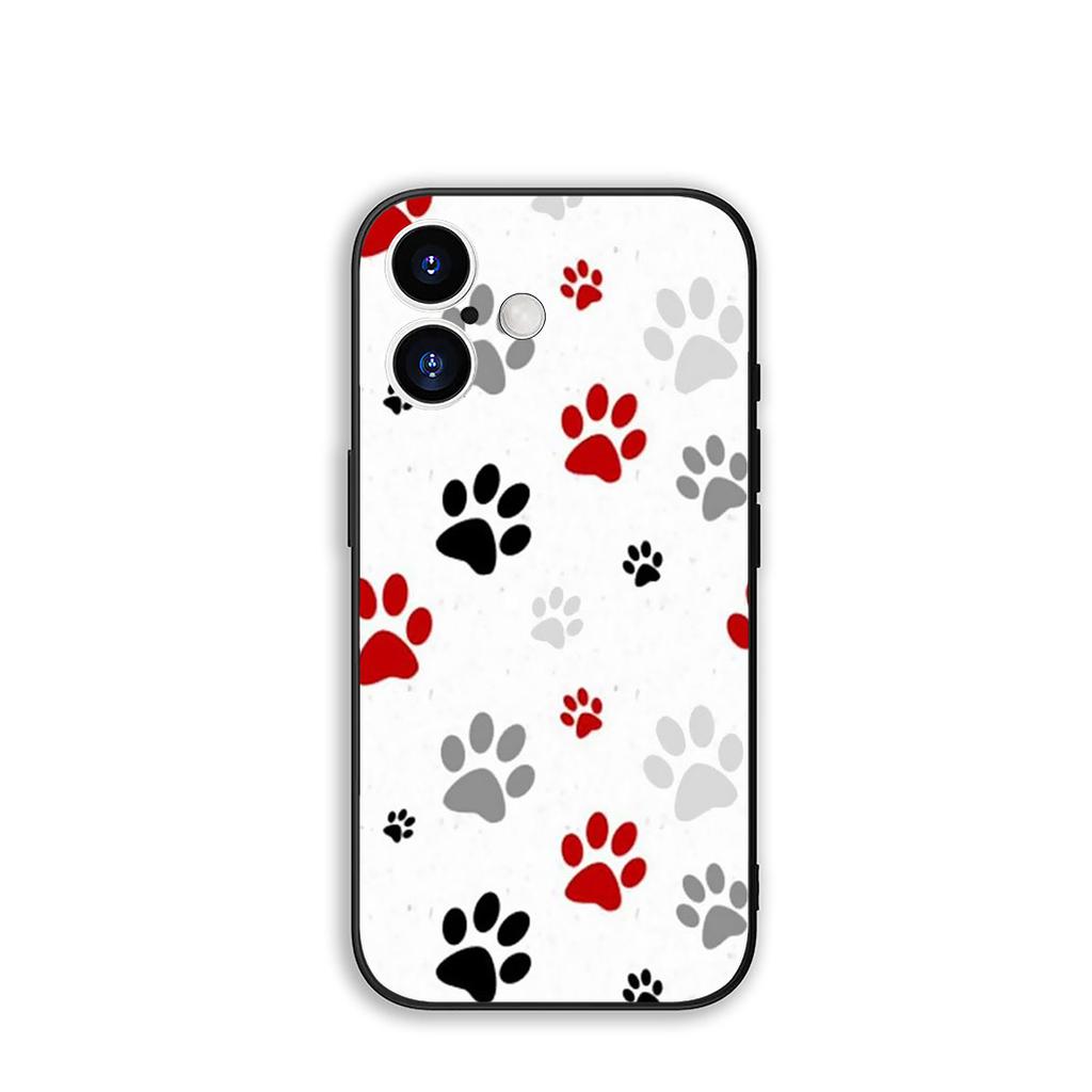 For Xiaomi Redmi 15 A5 9A 9T 10A 10C 9C NFC 15C Note 11 9 10 Pro Plus 8T Phone Cover Case Cute Dog Paw Footprint Casing