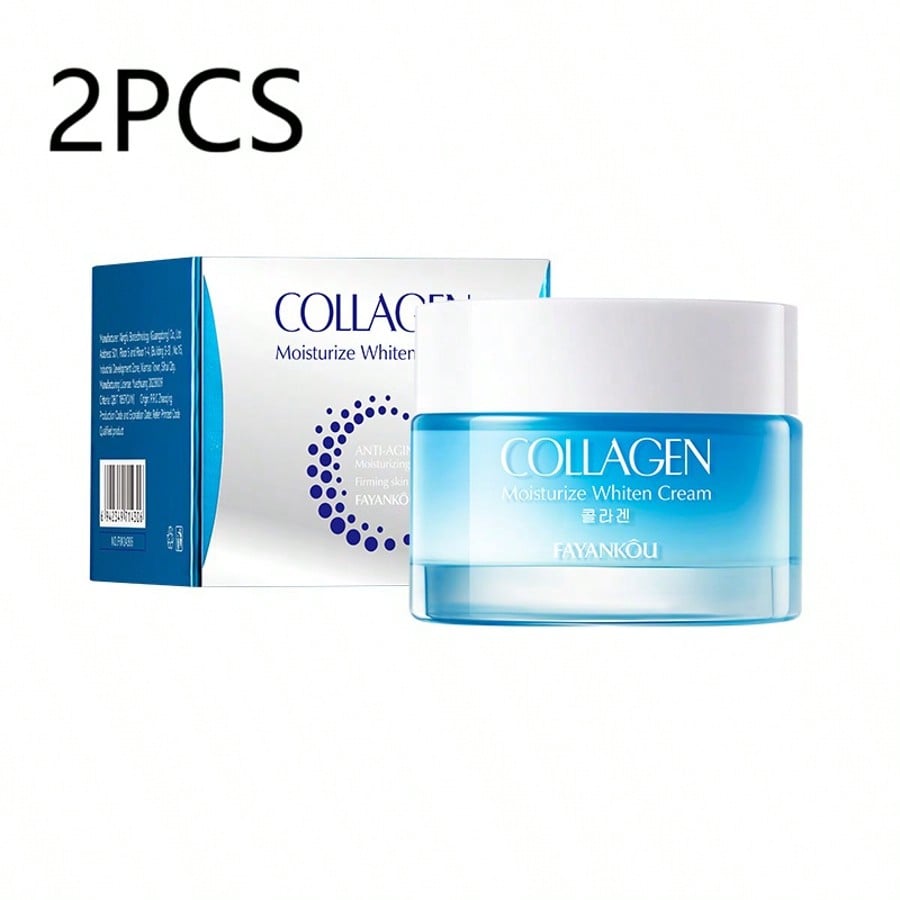 1PC Collagen Moisturizing Cream, Nourishing The Skin,Firming The Face Skin. Improve Rough,Reduce Ski