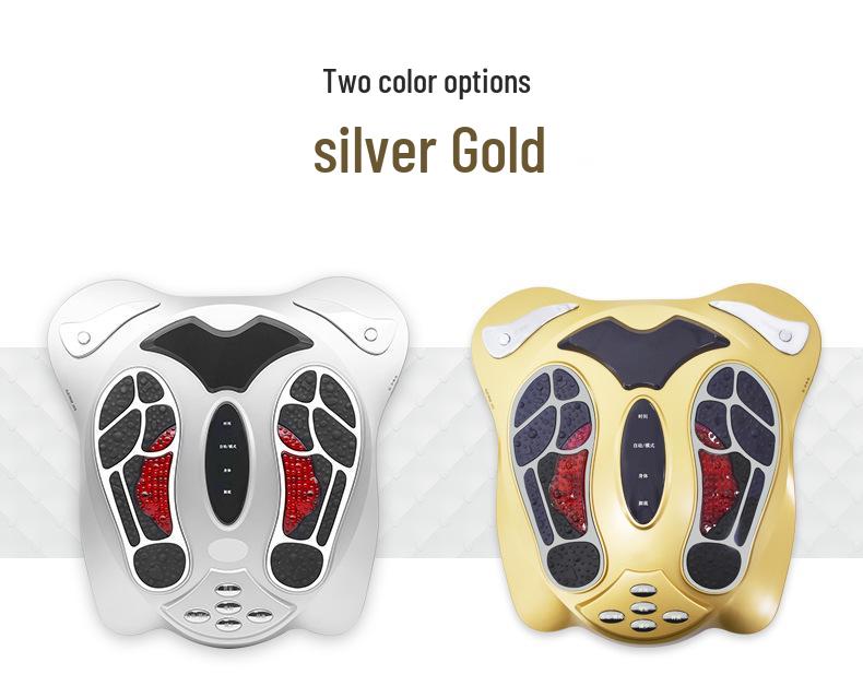 Low-Frequency EMS Foot Massager with Multi-Level Adjustment & Infrared Physiotherapy, CE Certified