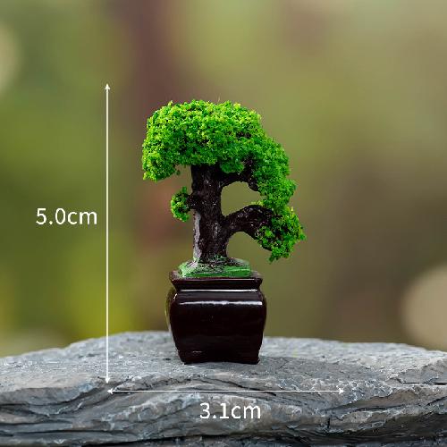 Micro-landscape creative potted plants welcome pine small bonsai diy gardening ecological bottled jewelry accessories desktop small ornaments