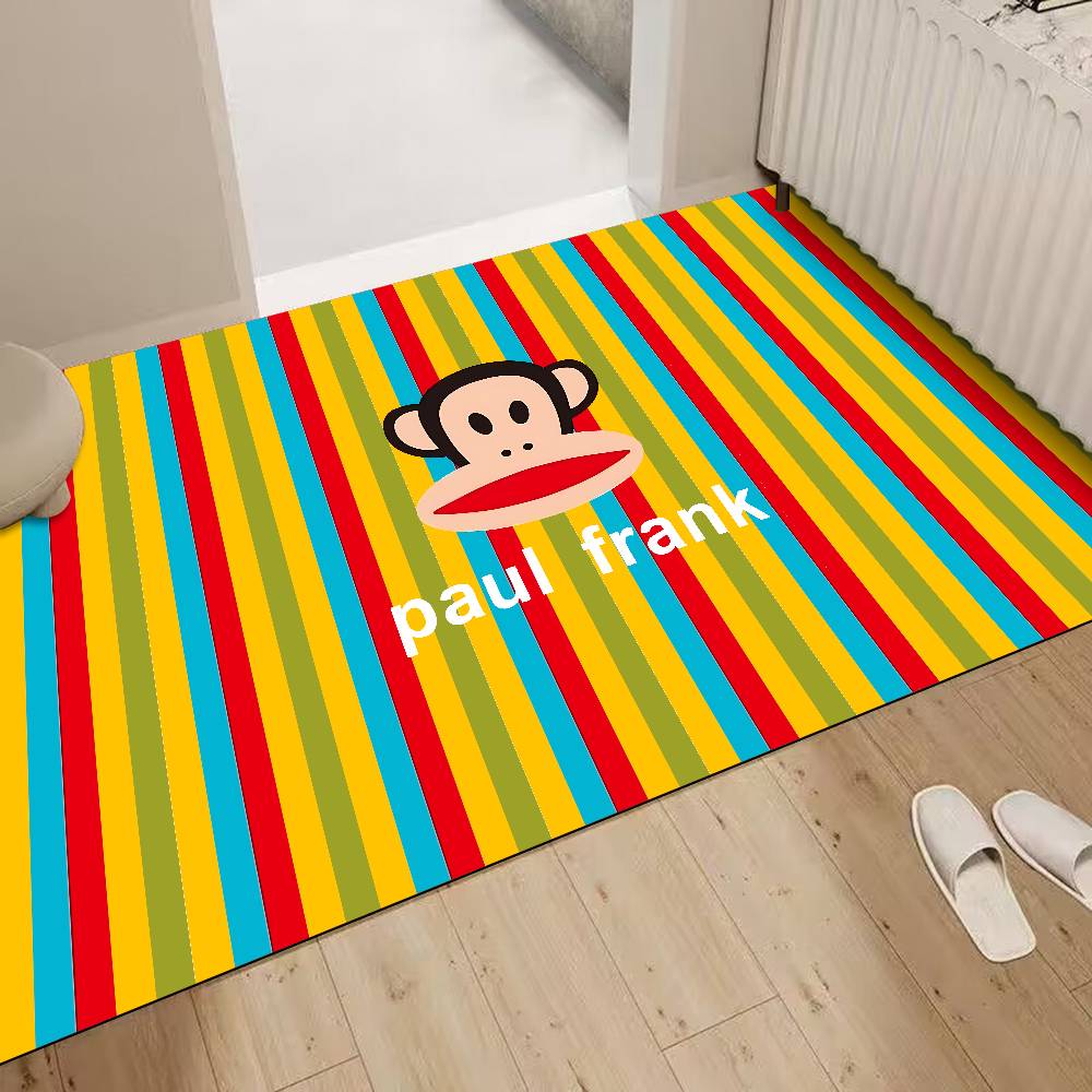 Logo P Pauls F Frank Anmie Door Mat Washable Non Slip Living Room Sofa Chairs Area Mat Kitchen Toilet Rug