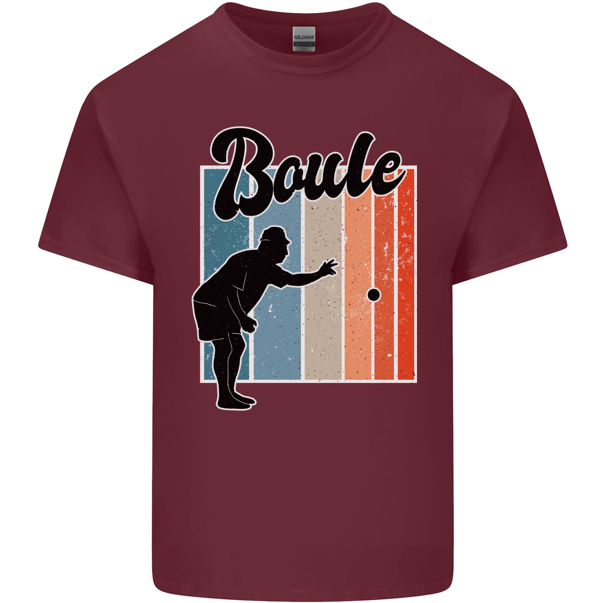 Boule Bowls Petanque Balls Unisexs Light Cotton Tshirt S