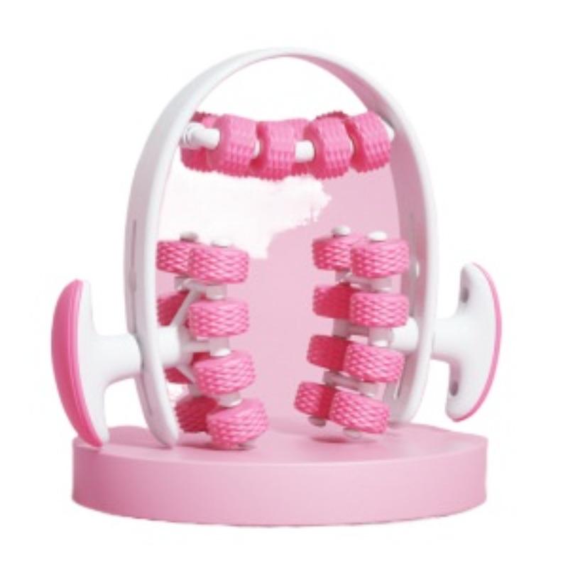 

24-колесный роликовый массажный зажим для йоги, многофункциональный кольцевой зажим, круговой тренажер для ног, фитнес-зал, ролик для расслабления мышц