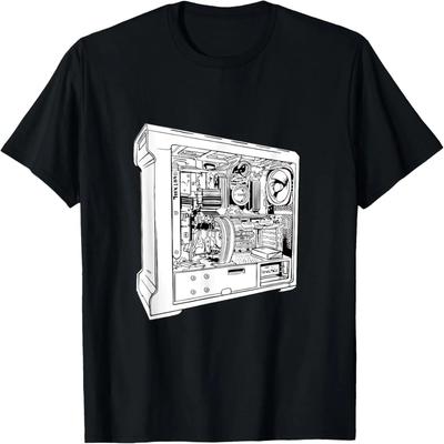 Computer Programmer Costume Funny Halloween Tee Shirt T-Shirt