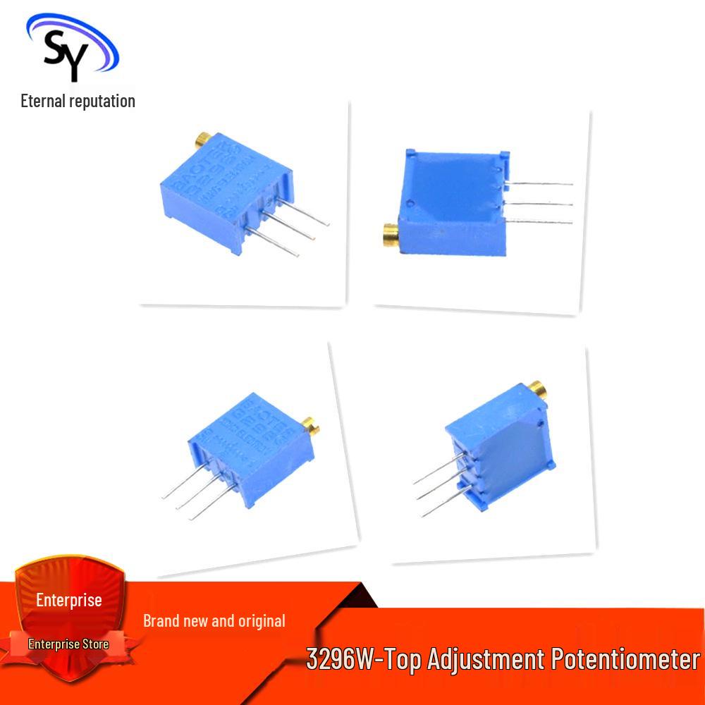 High-Precision Multi-Turn Top-Adjust Potentiometer 1K-1M
