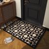 Elegant Retro Non-slip Door Mat - Wear-resistant, Cuttable Polypropylene