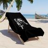 Cr7 Strandtuch Hohe Saugfähigkeit & Schnelltrocknend Bequem Leicht Tragbar für Schwimmen, Strand, Camping, Reisen, Strandzubehör, Fitnessstudio