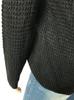2025 Women's European & American Autumn/Winter High Neck Knit Sweater - Solid Colors