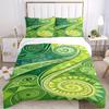 3pcs Spiral Patterns Soft and Comfortable Breathability, Bedding Set, Machine Washable, Suitable for All Seasons170