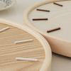 Silent Fashion Wall Clock Aesthetic Interior Creative European Interior Clock Wall Living Room Design Horloge Murale Decor