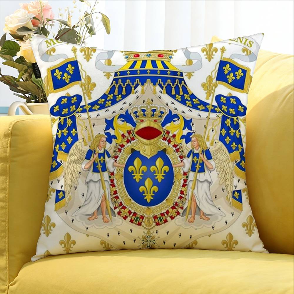 NNapoleonic French DDrapeaux flag Various Sizes Square Pillow Case For Car Home Bedchamber Decor
