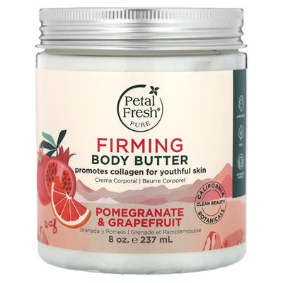 Čisté, Zpevňující Tělové Máslo, Granátové jablko a Grapefruit, 237 ml(237 ml)