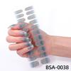 Hot Selling High Quality Low Price Glitter UV Free Gel Nail Stickers Long Lasting Nail Stickers Uv Free Gel Nail Stickers