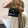 Rhombus Chain Premium Sense Bucket Bag New Women's Large-capacity Autumn Shoulder Bag Tide