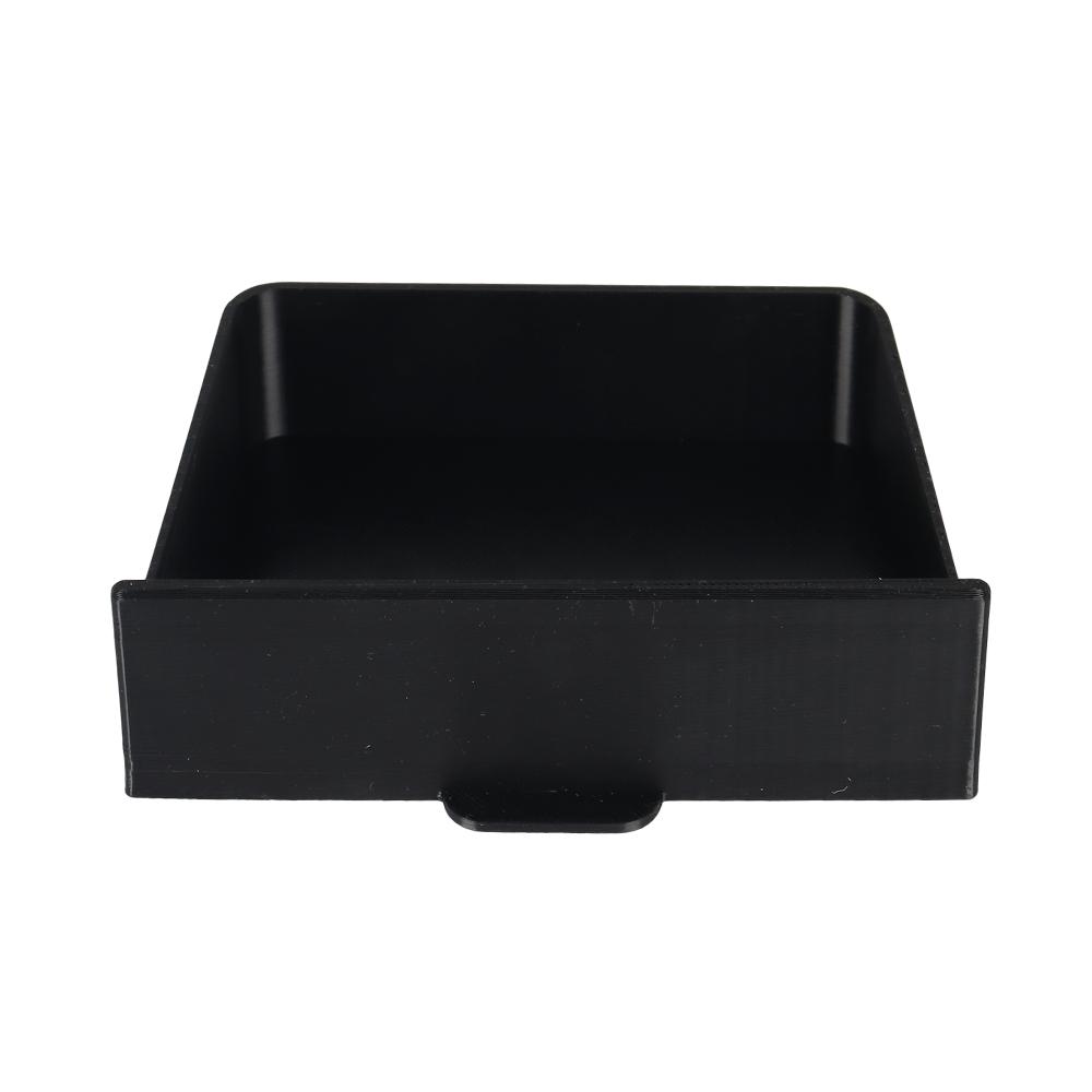 

Black Cubby Drawer Durable Dashboard Storage Box Plastic Car Dash Centre Drawer Organizer For VW Transporter T6 Car Accessories 1pc