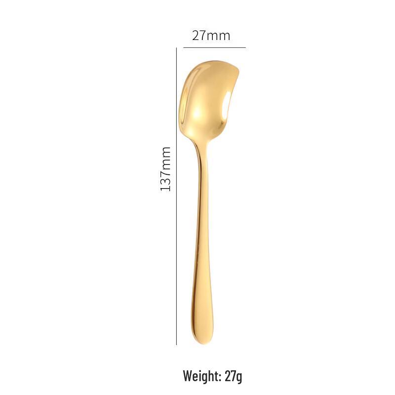 Набор кофейных и десертных ложек Ruhan Golden