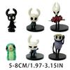 6pcs Hollow Knight Toys Anime Game Figure The Knight Action Figure Hornet/Quirrel Figurine Collectible Model Doll with Box