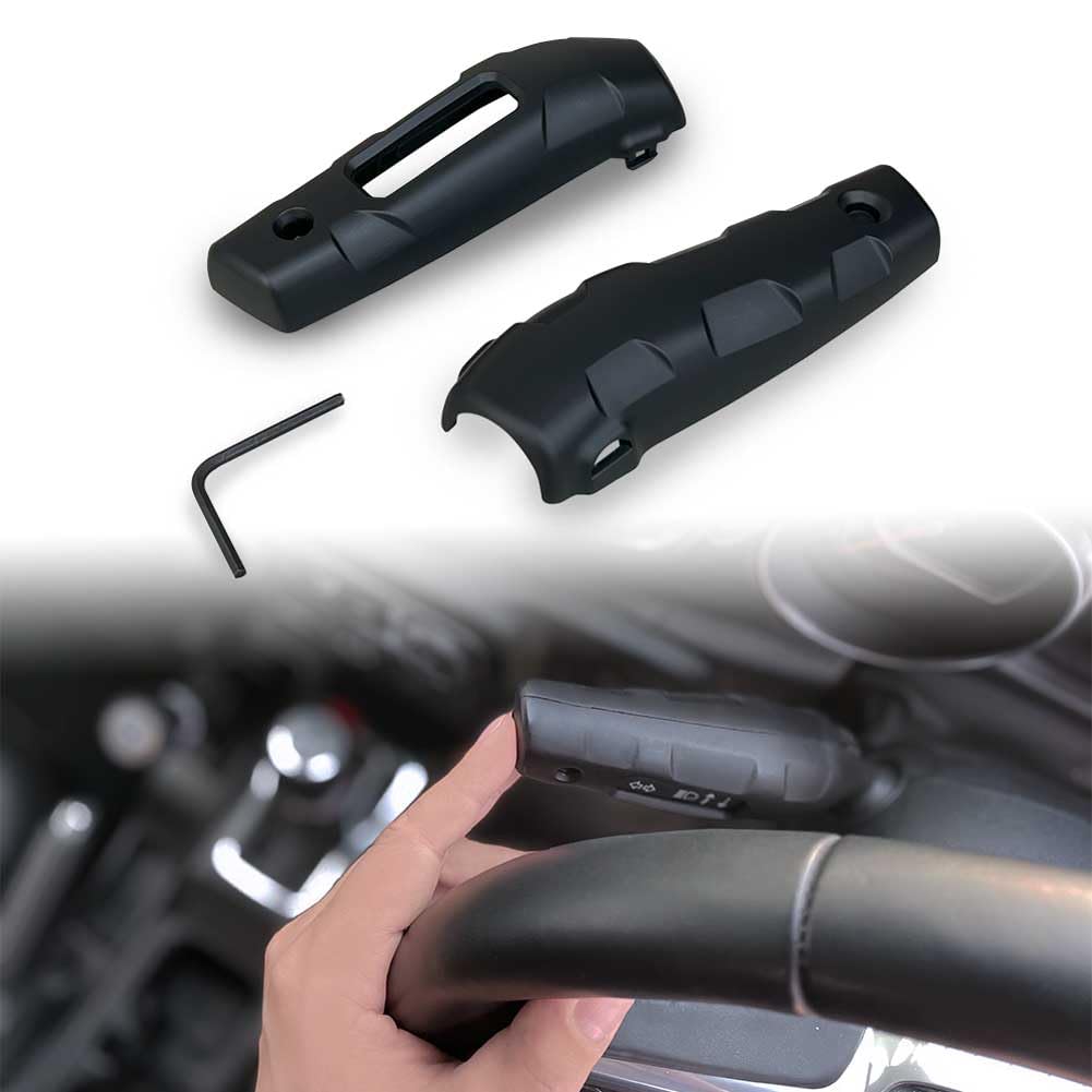 AZUTO Turn Signal Lever Extension Jeep Wrangler (JL) / Gladiator (JT) 2018-2024 Wrangler Accessories Black