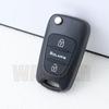 Auto Key Fob Cover Housing Housing Fit For Hyundai Porter Verna Bongo Solaris Accent Kia Sportage Rio Morning Picanto K2 K5 I20 Ceed Elantra