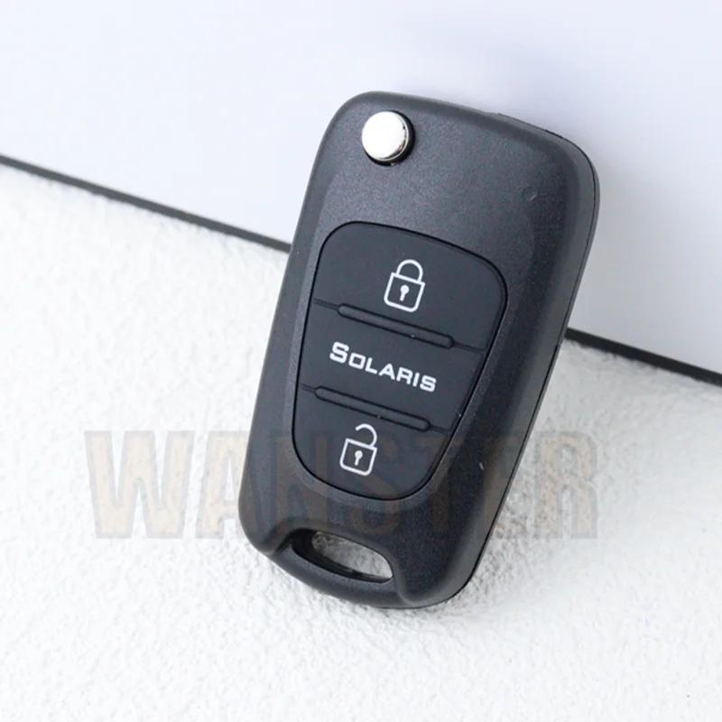 Auto Key Fob Cover Housing Housing Fit For Hyundai Porter Verna Bongo Solaris Accent Kia Sportage Rio Morning Picanto K2 K5 I20 Ceed Elantra