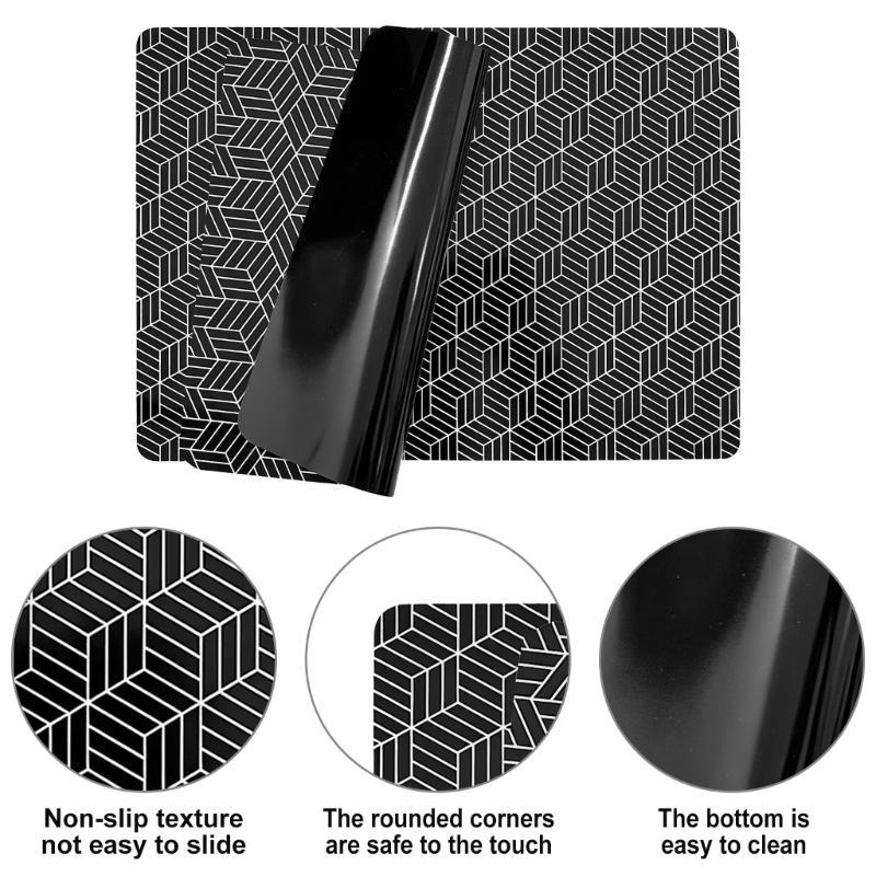 Durable Heat Resistant Induction Stove Protectors Pad Nonslip Front Placemat