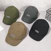 Korean embroidered Free waterproof quick-drying short brim baseball cap suitable for men and women leisure sports