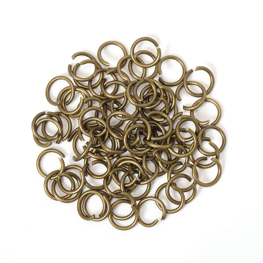 Handmade Single Loop Open Jump Ring for Jewelry and DIY Accessories