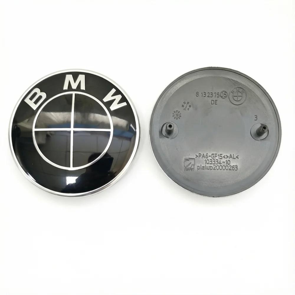 2026 Hot AAA 1PC Sticker Emblem 82mm 74mm Hood Front Rear Trunk Logo Bmw E36 F20 E91 E53 E46 E39 E38 E90 E60 X1 X3 X5 X6 X7