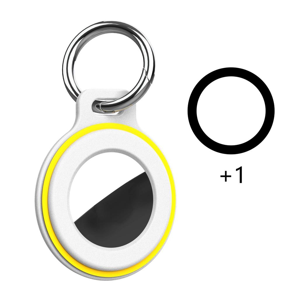 For Apple Airtags Locator Silicone Protect Case For Kids/Pet/Backpack With Strap Lanyard + Keychain AirTag GPS Tracker Accessory
