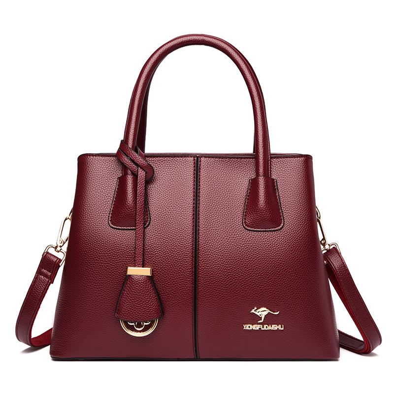 2025 Fashionable Women's Crossbody & Shoulder Bag - Large Capacity, Ideal for Middle-Aged Moms