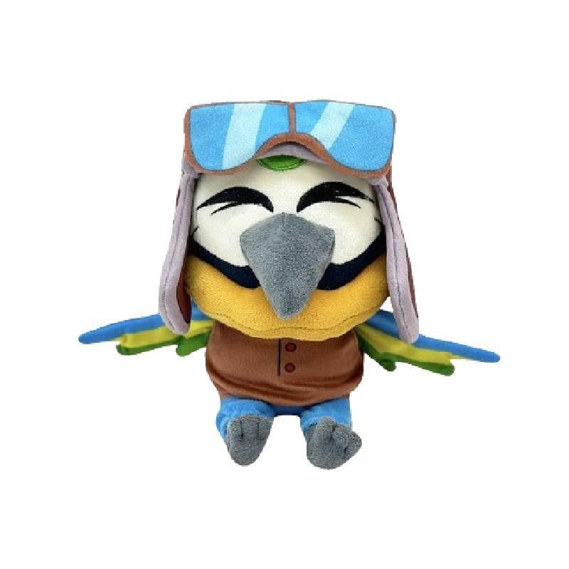 Adorable Indigo Park Plush Purple Raccoon With Soft Short Plush Material