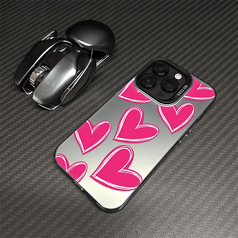Love phone case For IPhone 16 PRO 15 14 13 12 11Promax 16E 15pro 14pro Personality Hard Shell