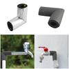 Flame Retardant Foam Insulation Elbow Tubes Suitable for 3/4 Inch Pipes High Temperature Resistance Anti Settling Design
